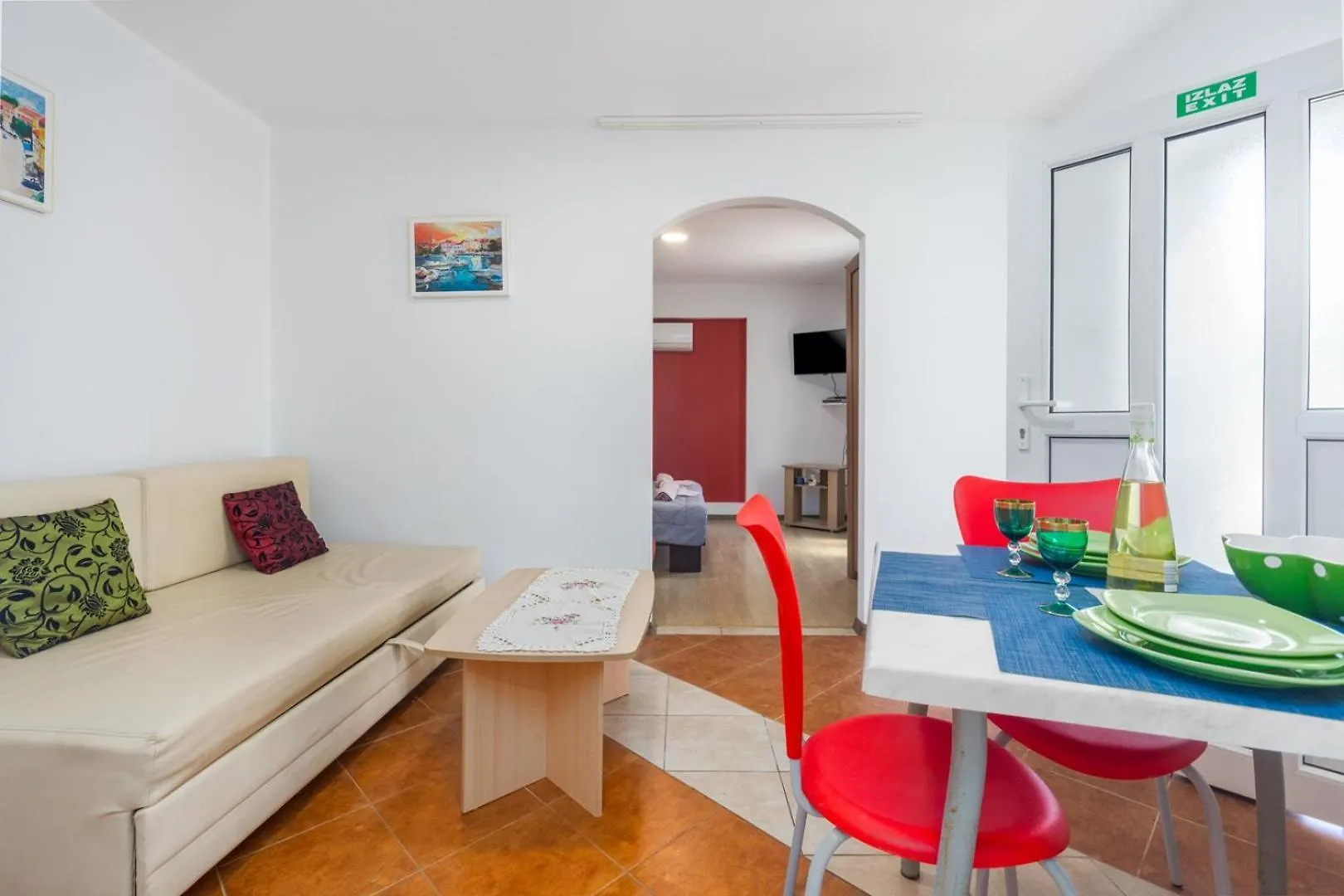 Guest house App Luka 1 - Green Garden For Children And Pets Porec